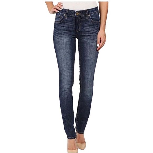 Kut From The Kloth Stevie Skinny Leg Women’s Mid Rise Jeans Size 6 - Picture 1 of 16
